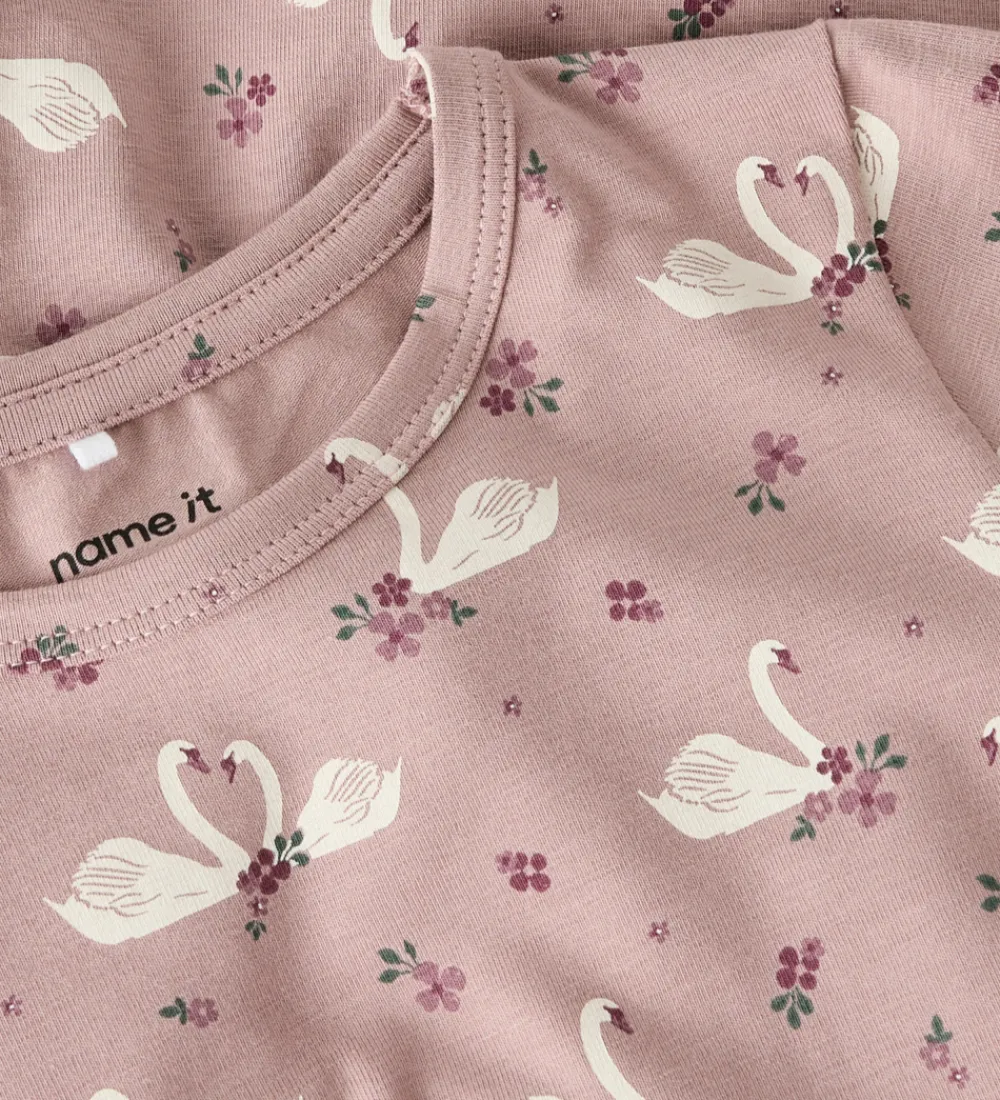 Kjoler|Pigetøj-Name It Kjole - NmfRinea - Deauville Mauve