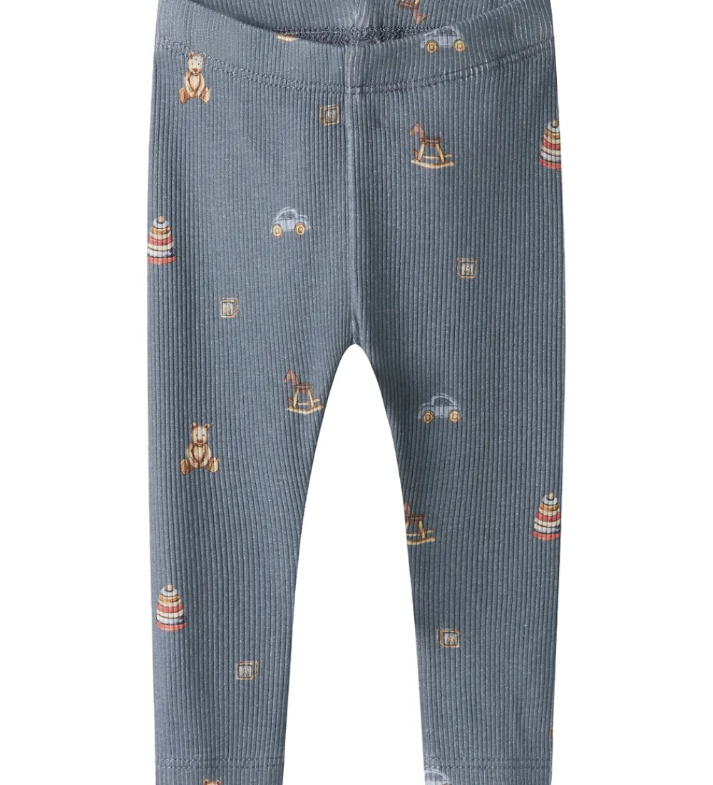 Leggings-Name It Leggings - NbmRitoy - Flint Stone