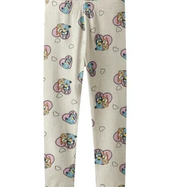Leggings-Name It Leggings - NmfNessa - Bluey - Peyote Melange