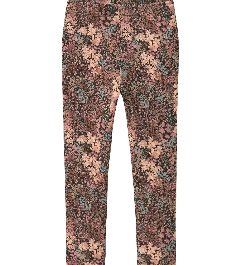 Name It Leggings*Leggings - NmfResa - Chocolate Brown