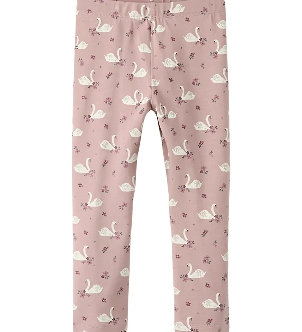 Name It Leggings|Pigetøj*Leggings - NmfRinea - Deauville Mauve