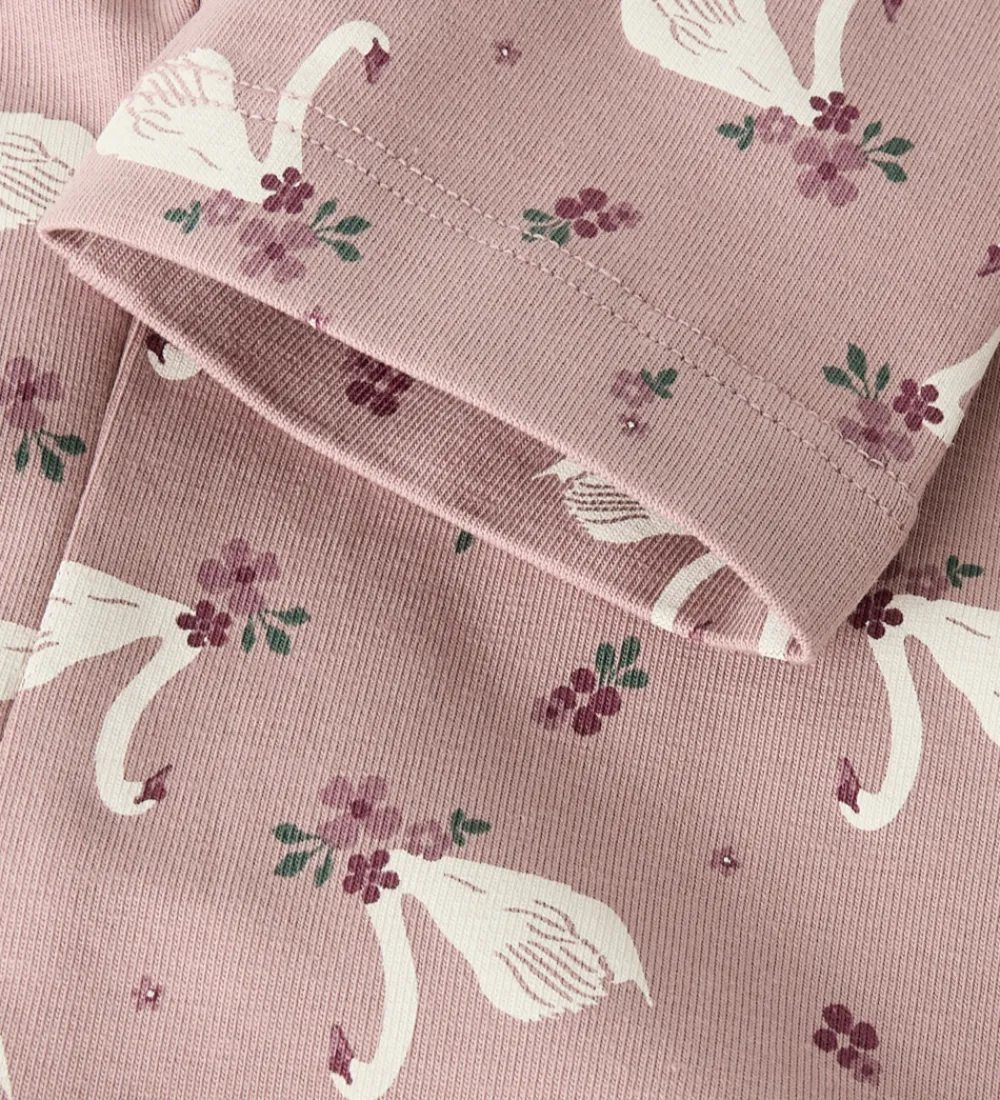 Name It Leggings|Pigetøj*Leggings - NmfRinea - Deauville Mauve