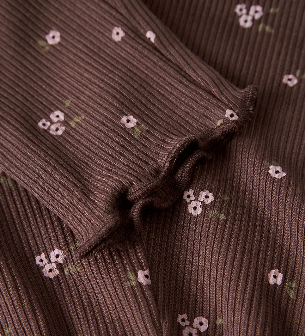 Name It Leggings*Leggings - Rib - NbfSoho - Peppercorn