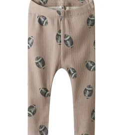 Name It Leggings*Leggings - Rib - NbmSolution - Mushroom