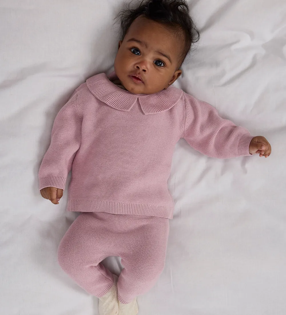 Name It Leggings*Leggings - Strik - NbfOda - Keepsake Lilac