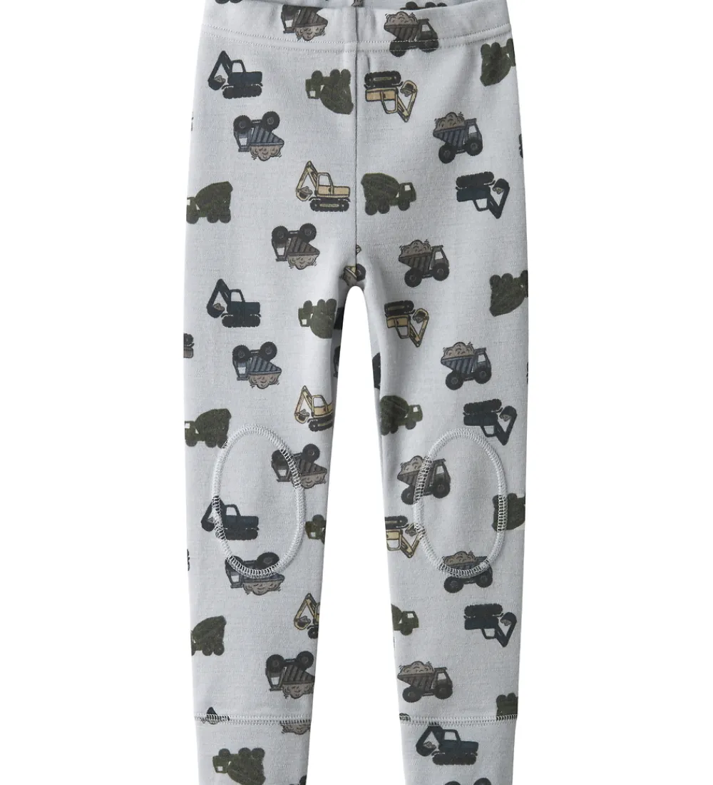 Leggings-Name It Leggings - Uld - NmmWillow - Micro Chip/WORKING MACHINES