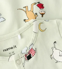 Nattøj-Name It Natdragt - NbnSelper - Moomin - Pale Aqua