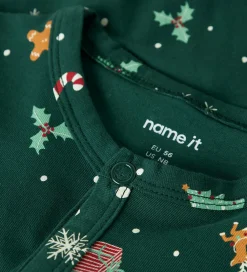 Name It Nattøj*Natdragt - NbnVismas - Botanical Garden/Xmas AOP