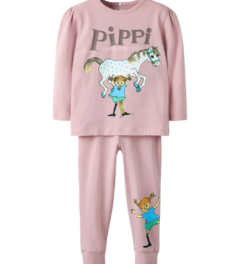 Nattøj-Name It Nattøj - 2-delt - Pippi Langstrømpe - NmfSoleim - Keepsa