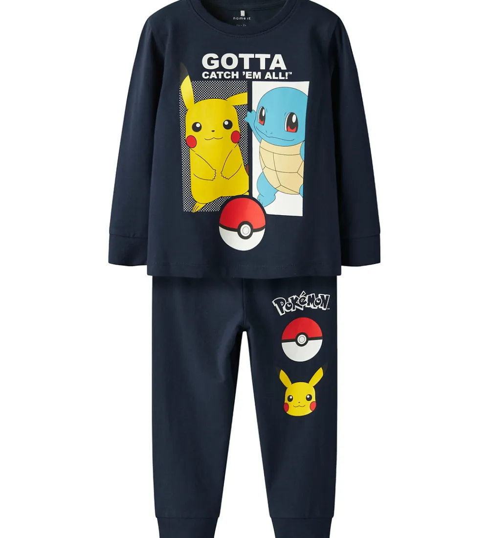 Nattøj-Name It Nattøj - NmmOstyr - Pokemon - Navy Blazer