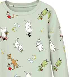 Name It Nattøj*Nattøj - NmnSemol - Moomin - Pale Aqua