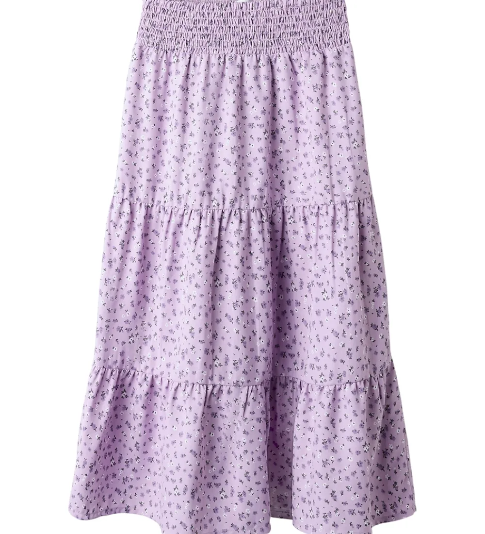 Nederdele-Name It Nederdel - NkfJolly - Maxi Skirt - Lavendula