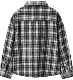 Skjorter-Name It Overshirt - NkmRaming - Sort