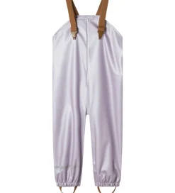 Name It Regntøj*Regntøj m. Seler - NmfDry10 - Metallic - Misty Lilac