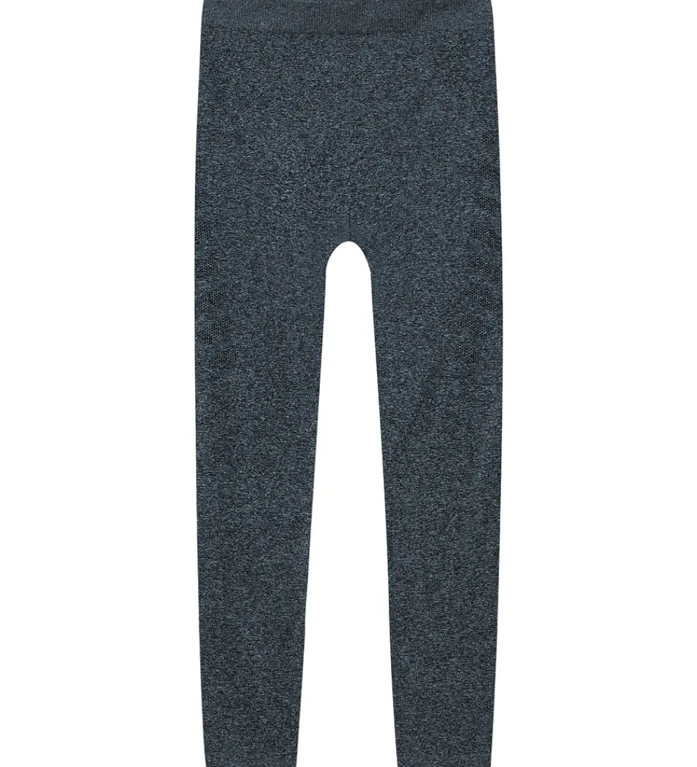 Undertøj|Skibukser-Name It Skiundertøj - NknSilver - Grey Melange