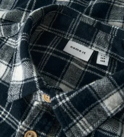 Skjorter-Name It Skjorte - NkmSunda - Navy Blazer