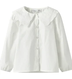 Name It Skjorter*Skjorte - NmfRollaring - Bright White