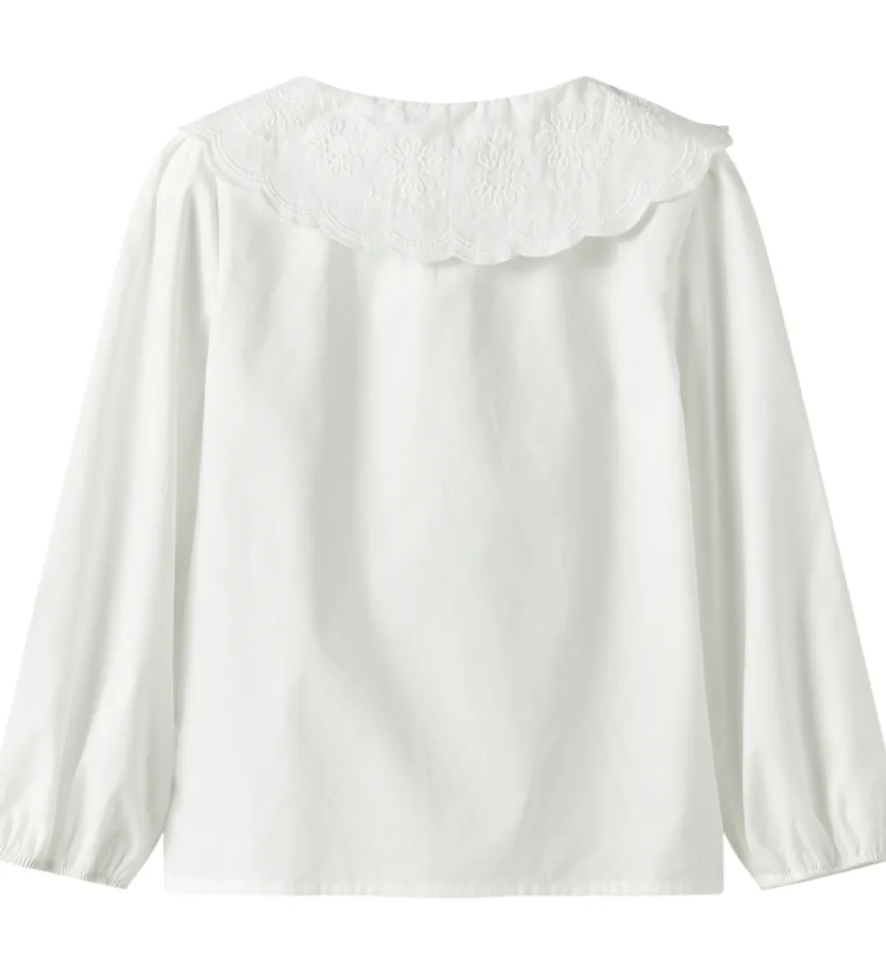 Name It Skjorter*Skjorte - NmfRollaring - Bright White