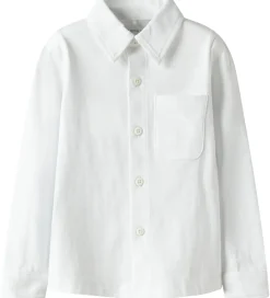 Skjorter-Name It Skjorte - NmmRonaldo - Bright White
