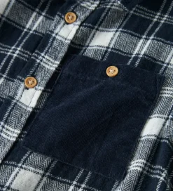 Skjorter-Name It Skjorte - NmmSanto - Navy Blazer