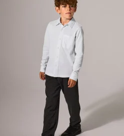 Skjorter-Name It Skjorte - Piqué - NkmRon - Jersey - Bright White