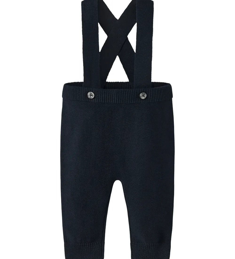 Juletøj-Name It Smækbukser - Strik - NbmRoman - Navy Blazer