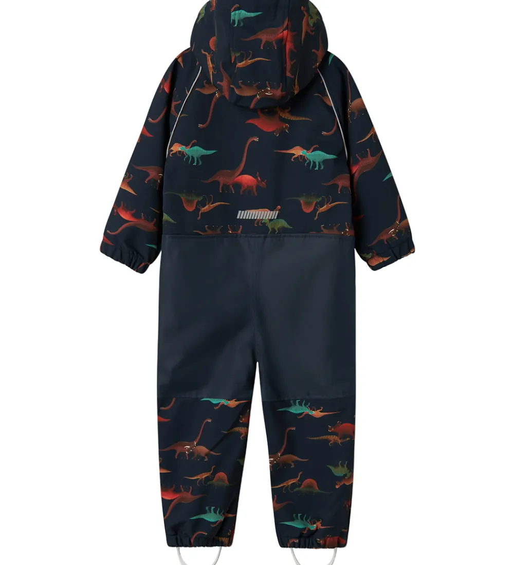 Softshell-Name It Softshelldragt m. Fleece - Noos - NmmAlfa08 - Dark Sapph
