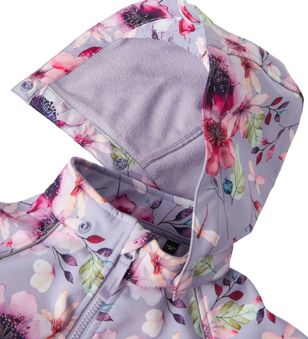 Softshell-Name It Softshelldragt m. Fleece - Noos - NmfAlfa08 - Heirloom L