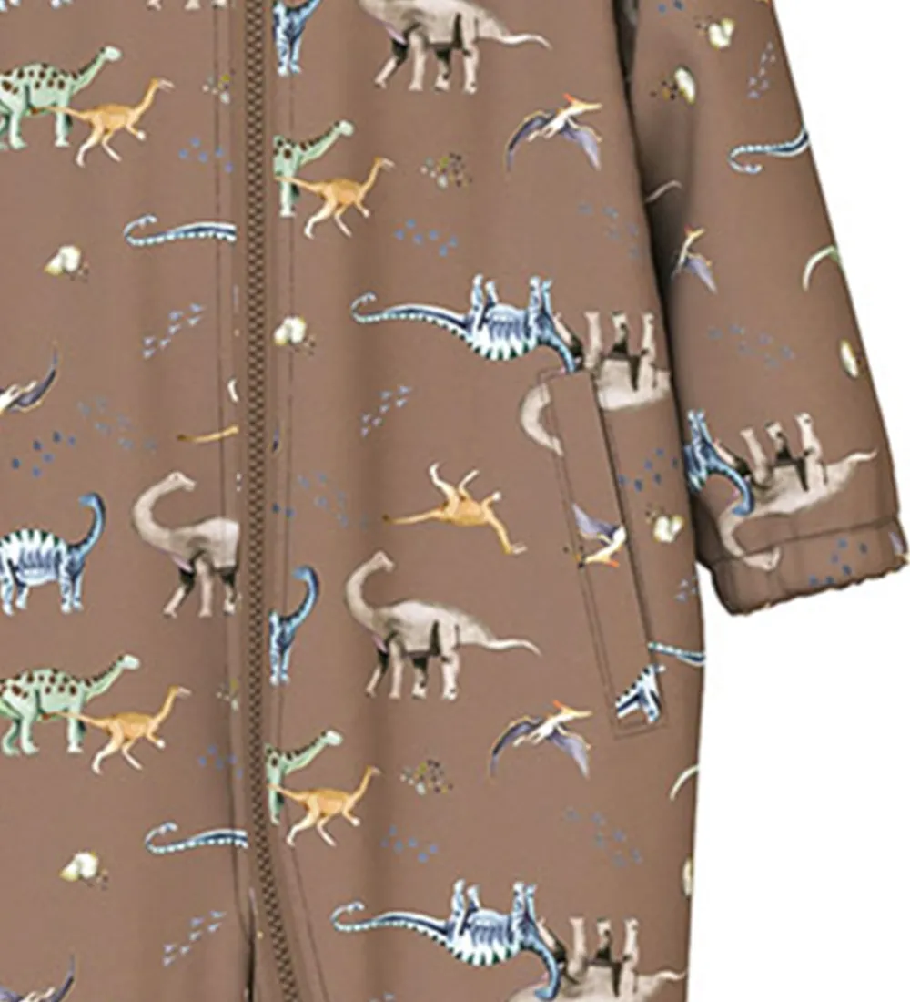 Softshell-Name It Softshelldragt m. Fleece - Noos - NmmAlfa08 - Mountain T