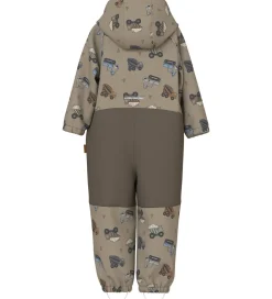 Name It Softshell*Softshelldragt m. Fleece - Noos - NmmAlfa08 - Silver Min