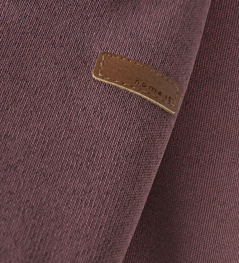 Softshell-Name It Softshelldragt m. Fleece - NbnMada08 - Rose Brown m. Øre