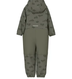 Name It Softshell*Softshelldragt m. Fleece - Noos - NmmAlfa08 - Dusty Oliv