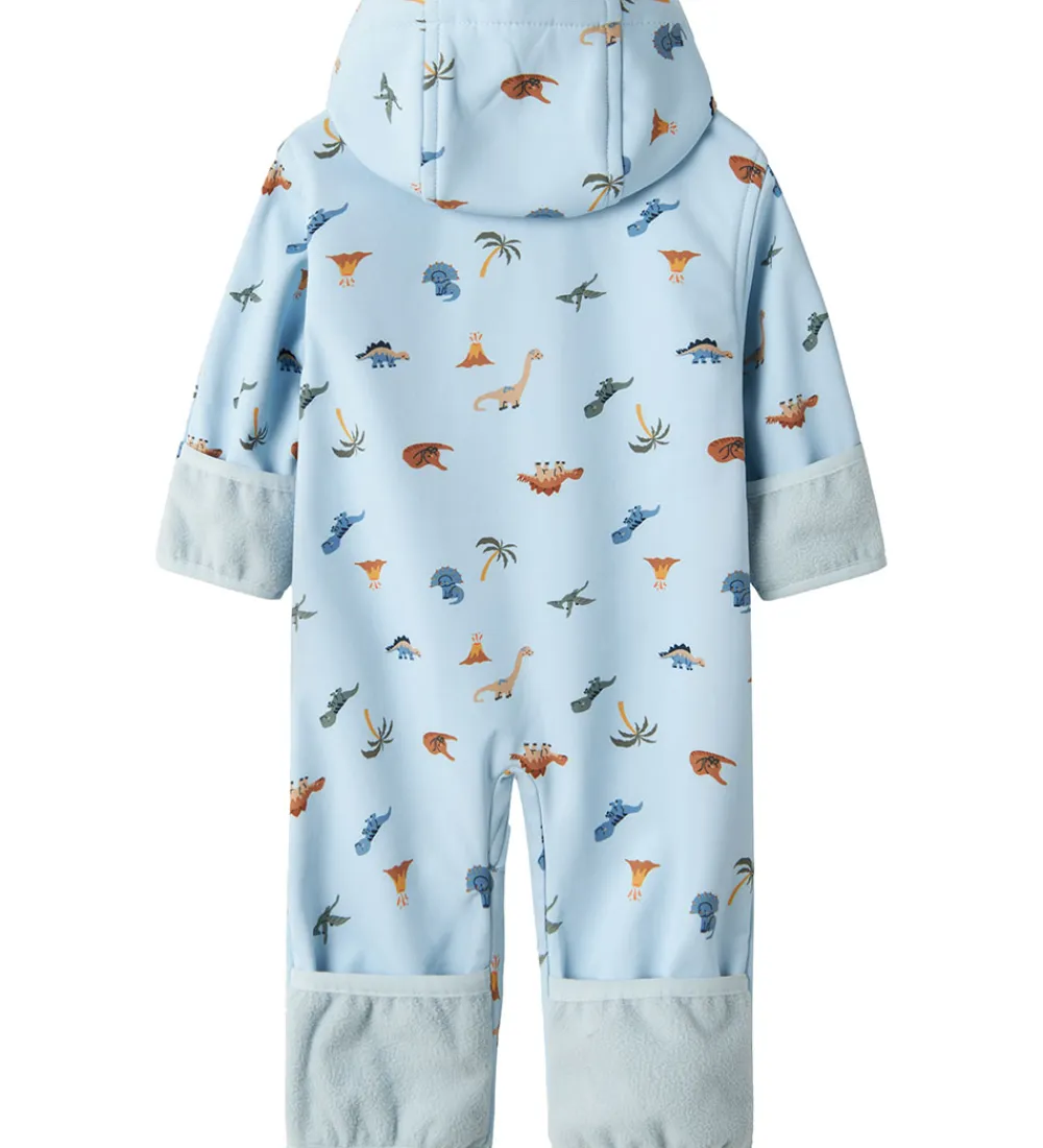 Name It Softshell*Softshelldragt m. Fleece - NbmAlfa08 - Skyway/Mini Dino