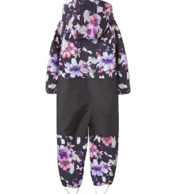 Softshell-Name It Softshelldragt m. Fleece - Noos - NmfAlfa08 - Sort/Big F