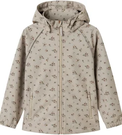 Name It Softshell*Softshelljakke m. Fleece - NkfAlfa08 - Pure Cashmere/Bou