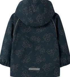 Name It Softshell*Softshelljakke m. Fleece - NmmAlfa08 - Dark Sapphire m.