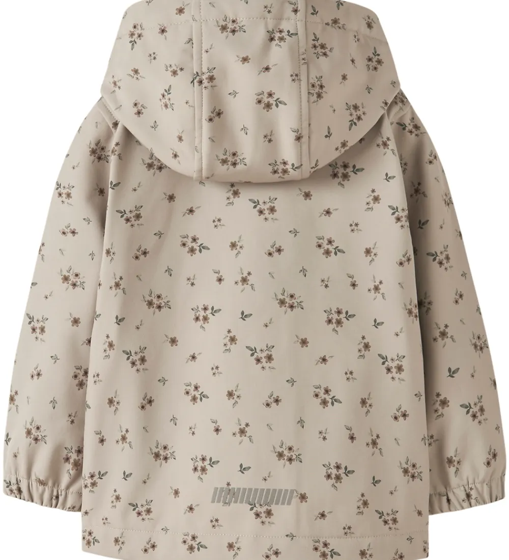 Name It Softshell*Softshelljakke m. Fleece - NmfAlfa08 - Pure Cashmere/Bou