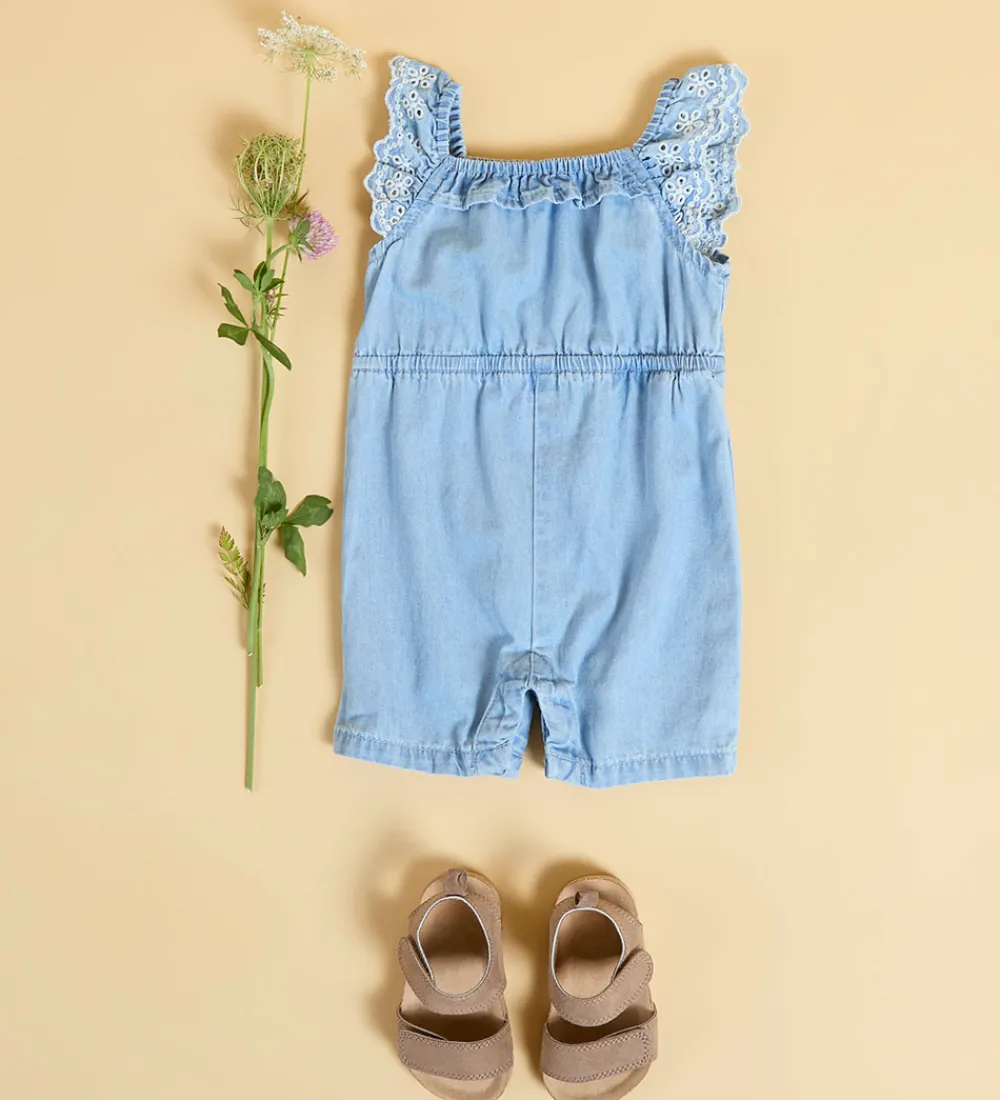 Name It Sommerdragter*Sommerdragt - NbfHill - Lyseblå Denim