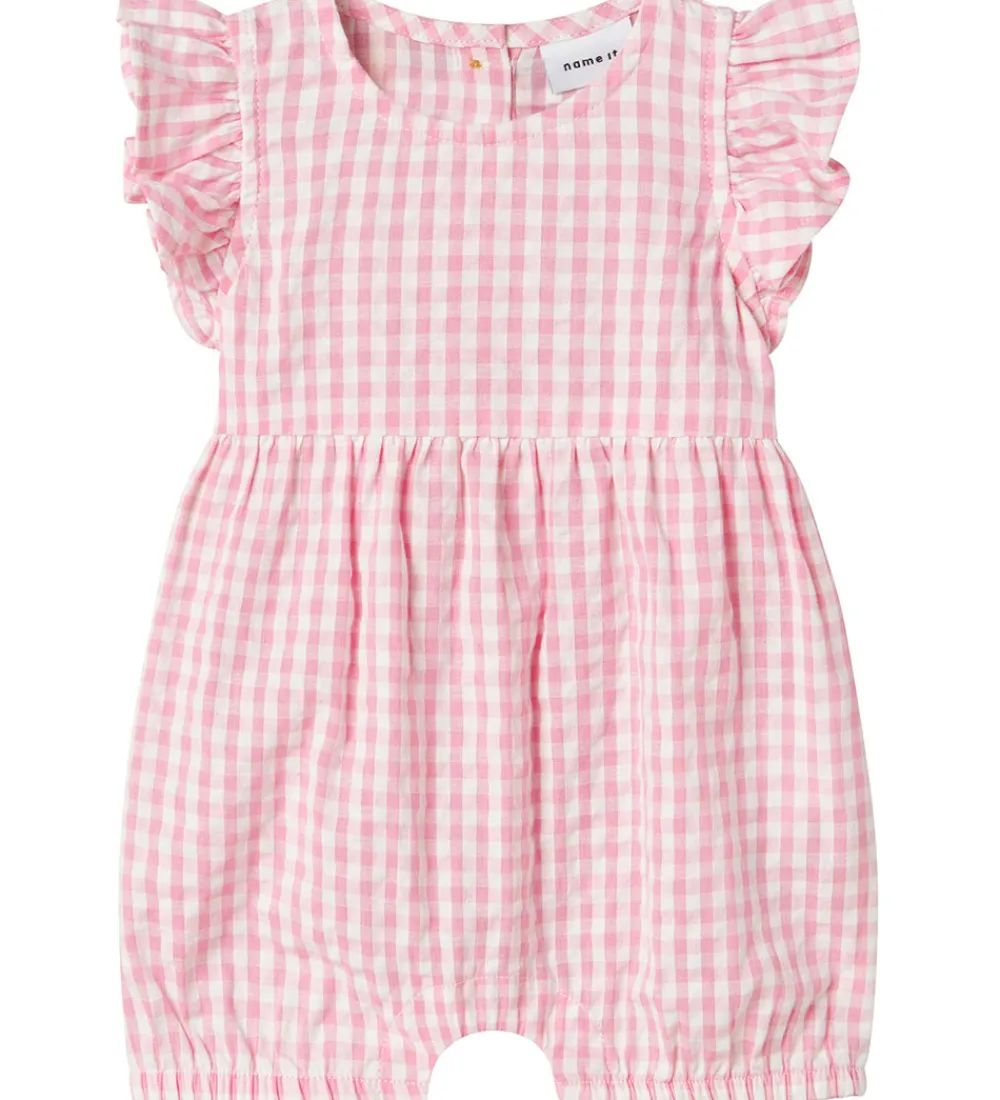 Name It Sommerdragter*Sommerdragt - NbfHalmi - Cameo Pink m. Tern