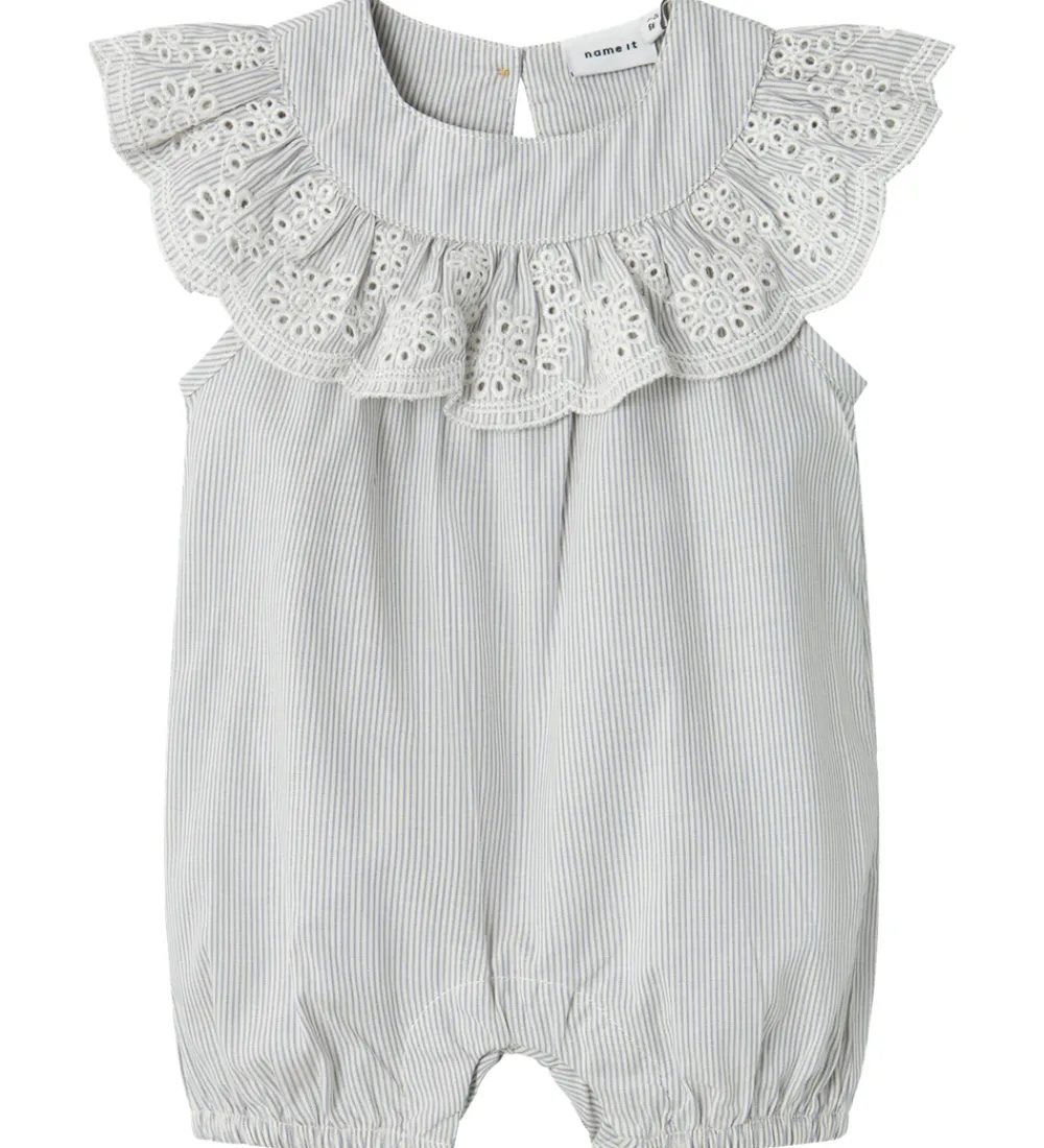 Name It Sommerdragter*Sommerdragt - NbfHiline - Chambray Blue