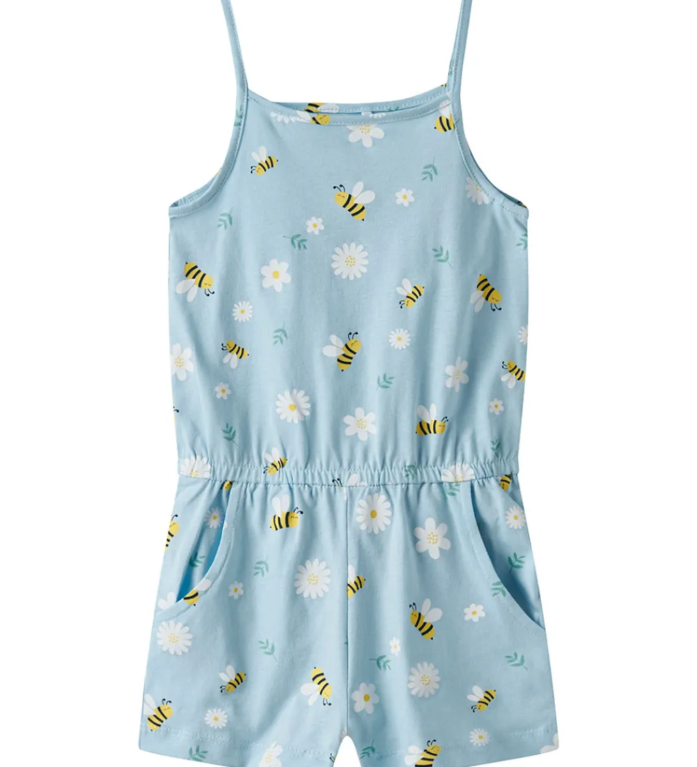 Name It Sommerdragter*Sommerdragt - NmfVigga - Cool Blue/Bubblebee