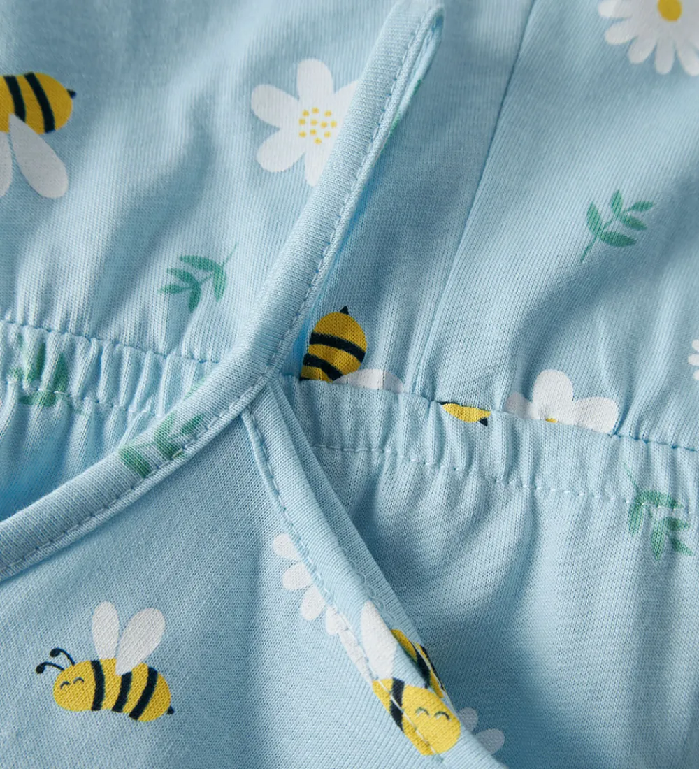 Name It Sommerdragter*Sommerdragt - NmfVigga - Cool Blue/Bubblebee