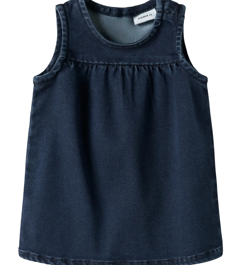 Kjoler-Name It Spencer - NbfTilly - Dark Blue Denim