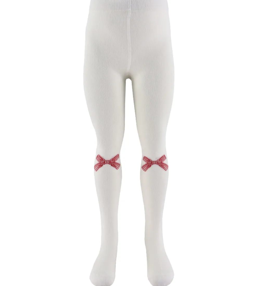 Name It Strømpebukser*Strømpebukser - 2-pak - NmfVichristmas - Jester Red/Clou