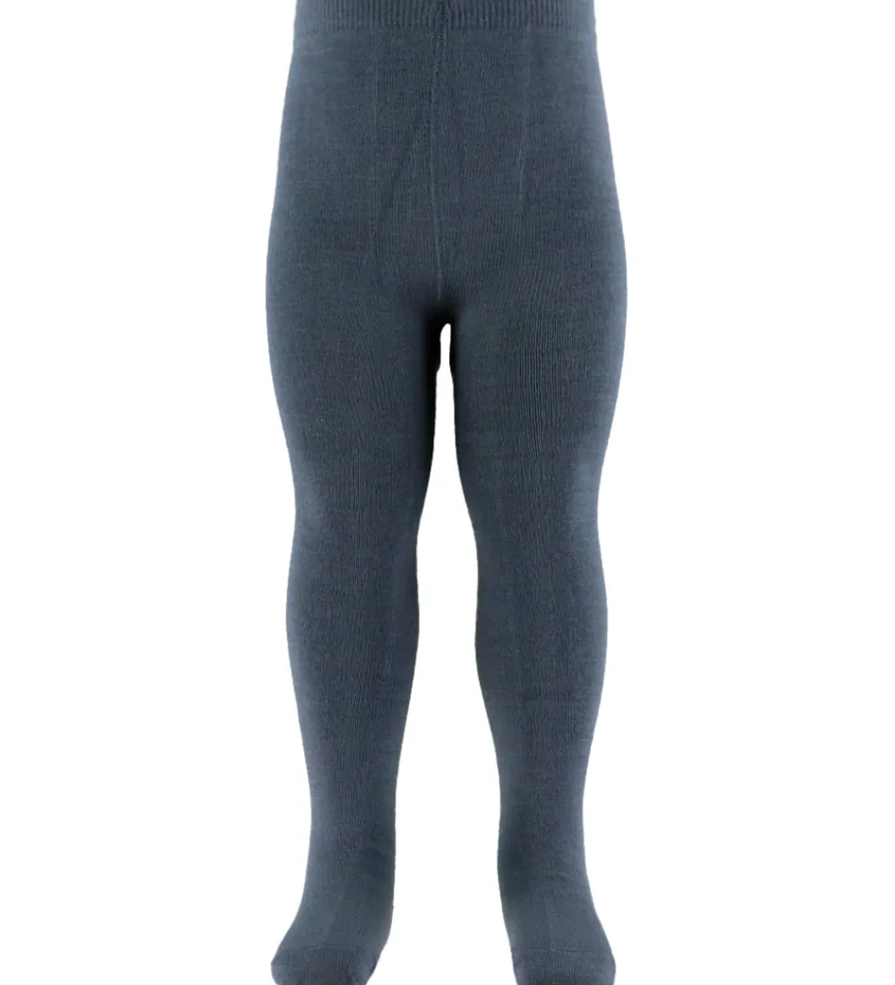 Name It Strømpebukser*Strømpebukser - Uld/Bomuld - NbmWak - Ombre Blue
