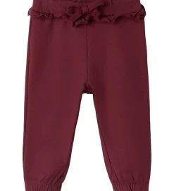 Name It Bukser Og Jeans*Sweatpants - NbfRowane - Burgundy