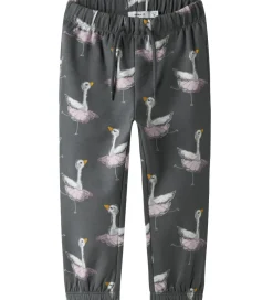 Bukser Og Jeans-Name It Sweatpants - NmfSwana - Lava Smoke