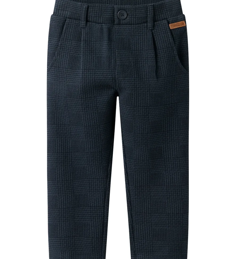 Name It Juletøj|Bukser Og Jeans*Sweatpants - NmmRobino - Navy Blazer/CHECK