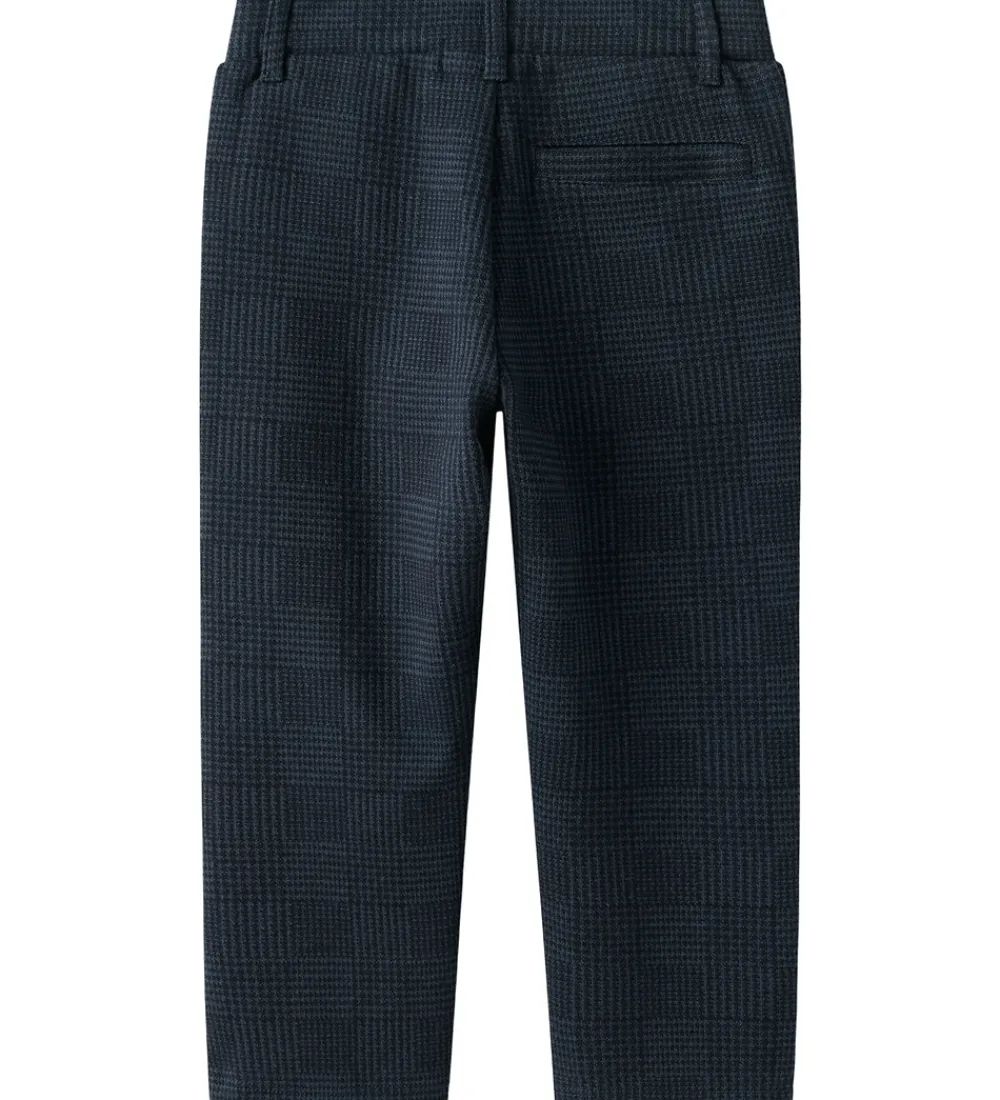 Name It Juletøj|Bukser Og Jeans*Sweatpants - NmmRobino - Navy Blazer/CHECK
