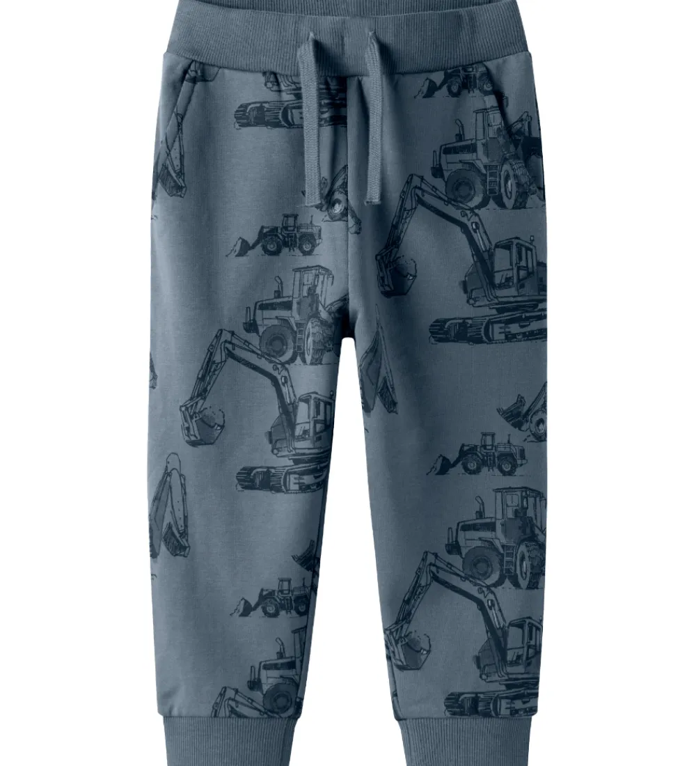 Bukser Og Jeans-Name It Sweatpants - NmmStorm - Flint Stone